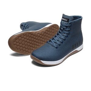 NOBULL Women’s Outwork Denim High-Top Strength Training Shoe Sneakers